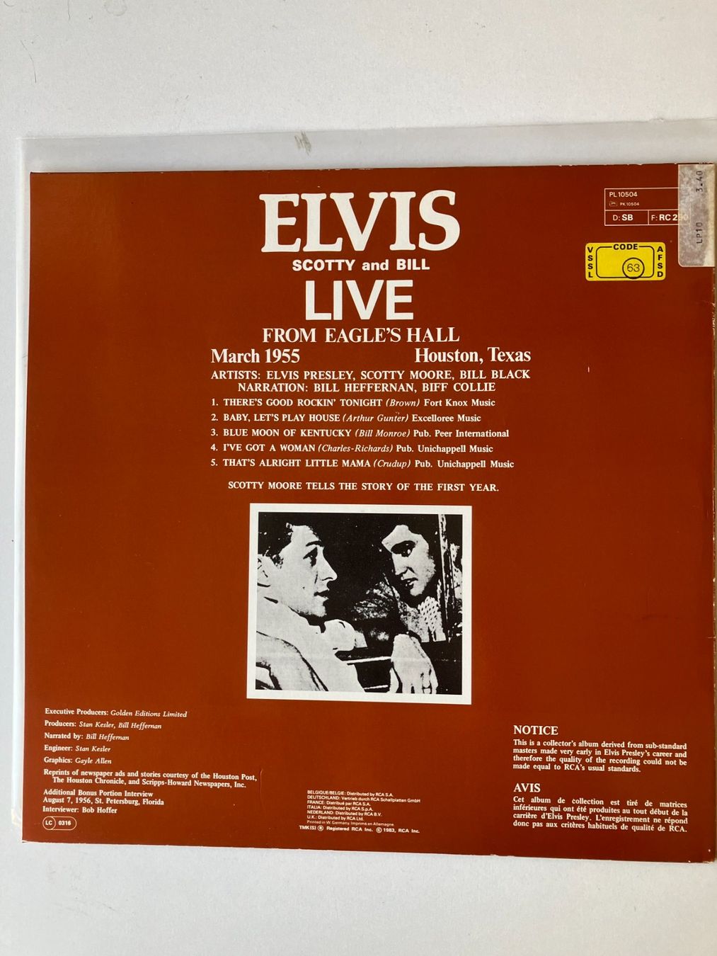Dischi in vinile: Elvis Presley – Usato da Aarwangen venduto da Jukebox3 3