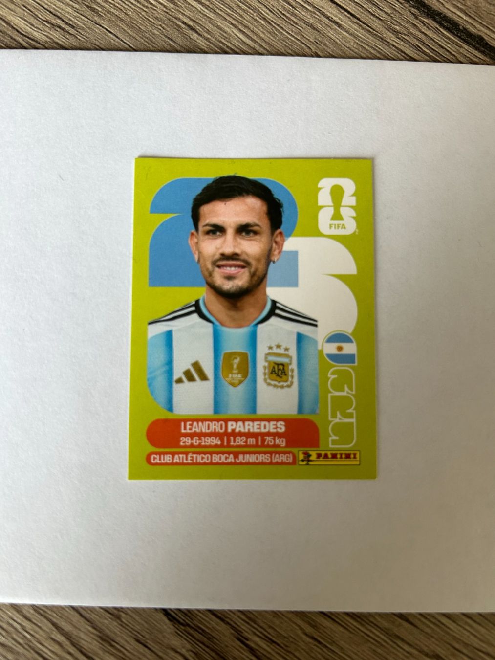 Panini Carte collezionabili: Panini FIFA World Cup 2026 - ARG 12 – Usato da Zumikon venduto da meter03