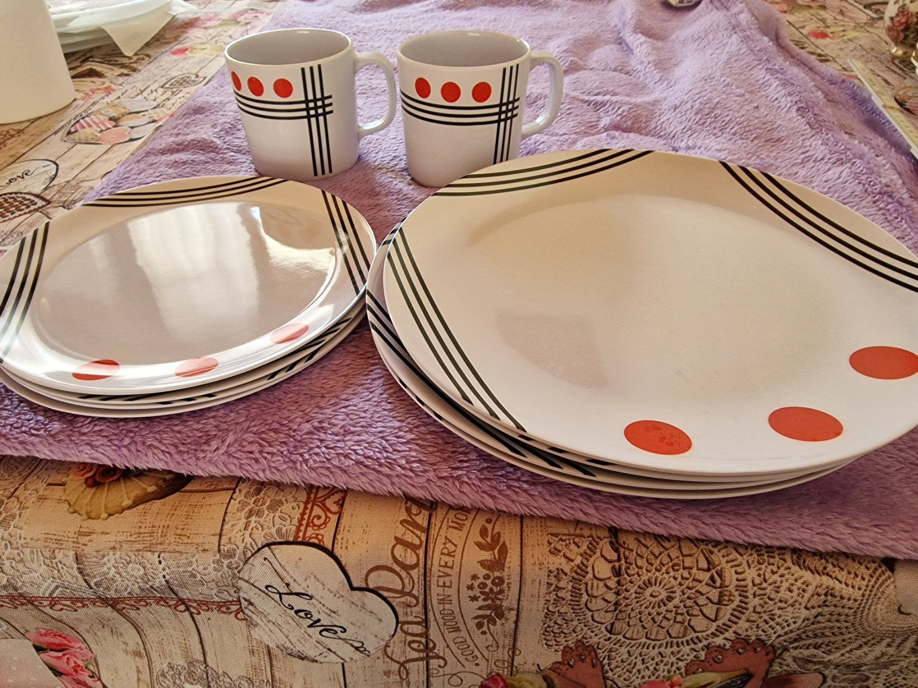Services de table: Campinggeschirr, Besteck – Neuf (Voir description) à Uerkheim par Lissy176 1