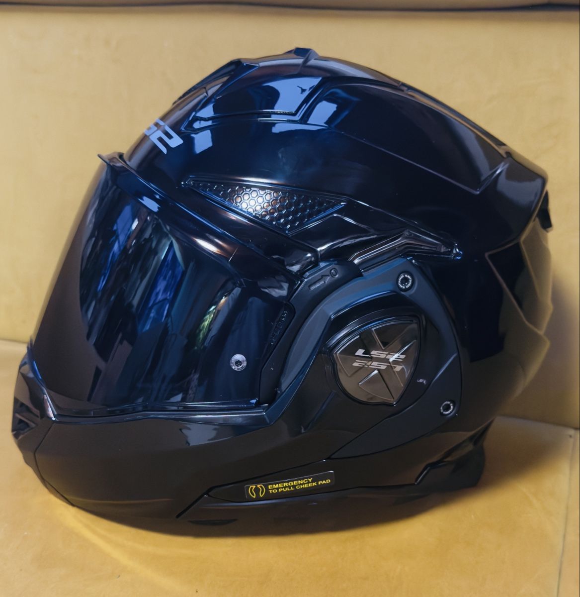 Caschi & visiere: LS2 Advant-X Motorcycle Helmet Black Size L  – Nuovo (secondo la descrizione) da Auw venduto da Anndull 1