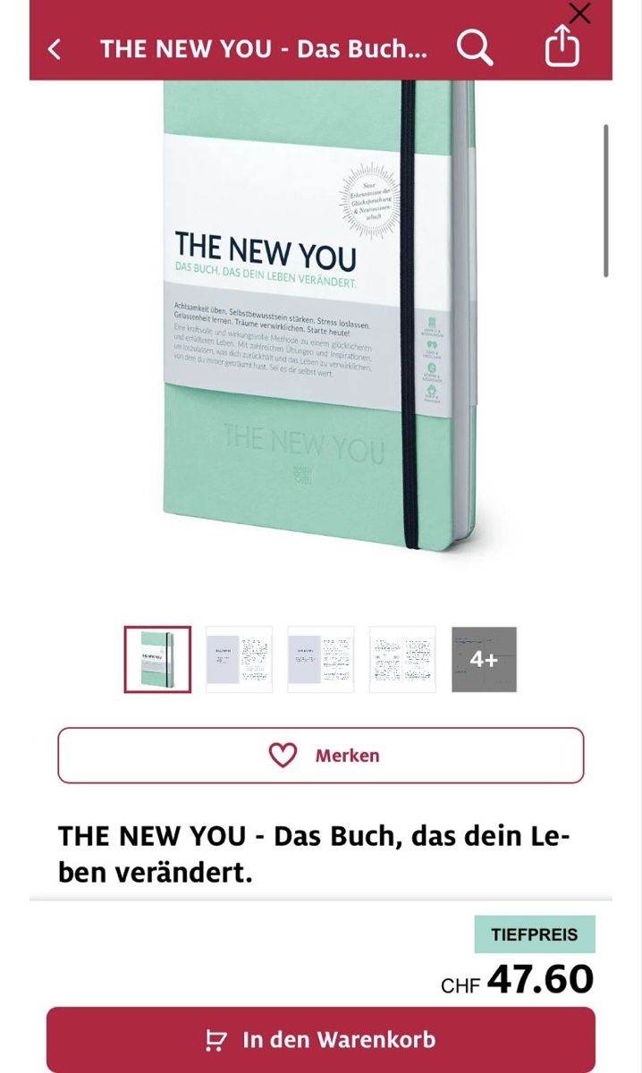 Libri: The New You Journal – Nuovo e nell'imballaggio originale da Gossau ZH venduto da Lia_Chris 3