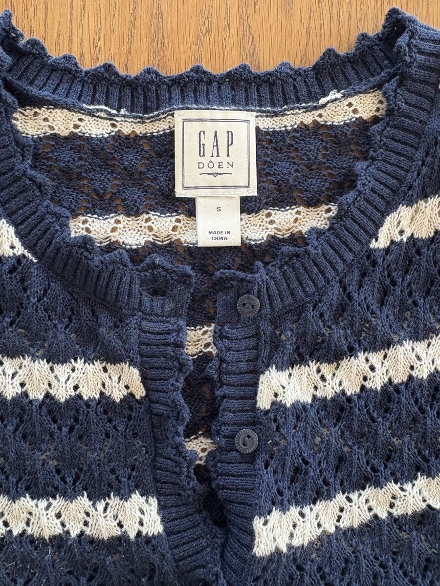 Gap Camicette: Dôen x GAP Blouse Strickjacke gestreift / Small – Usato da Zug venduto da bia_v6gf 3
