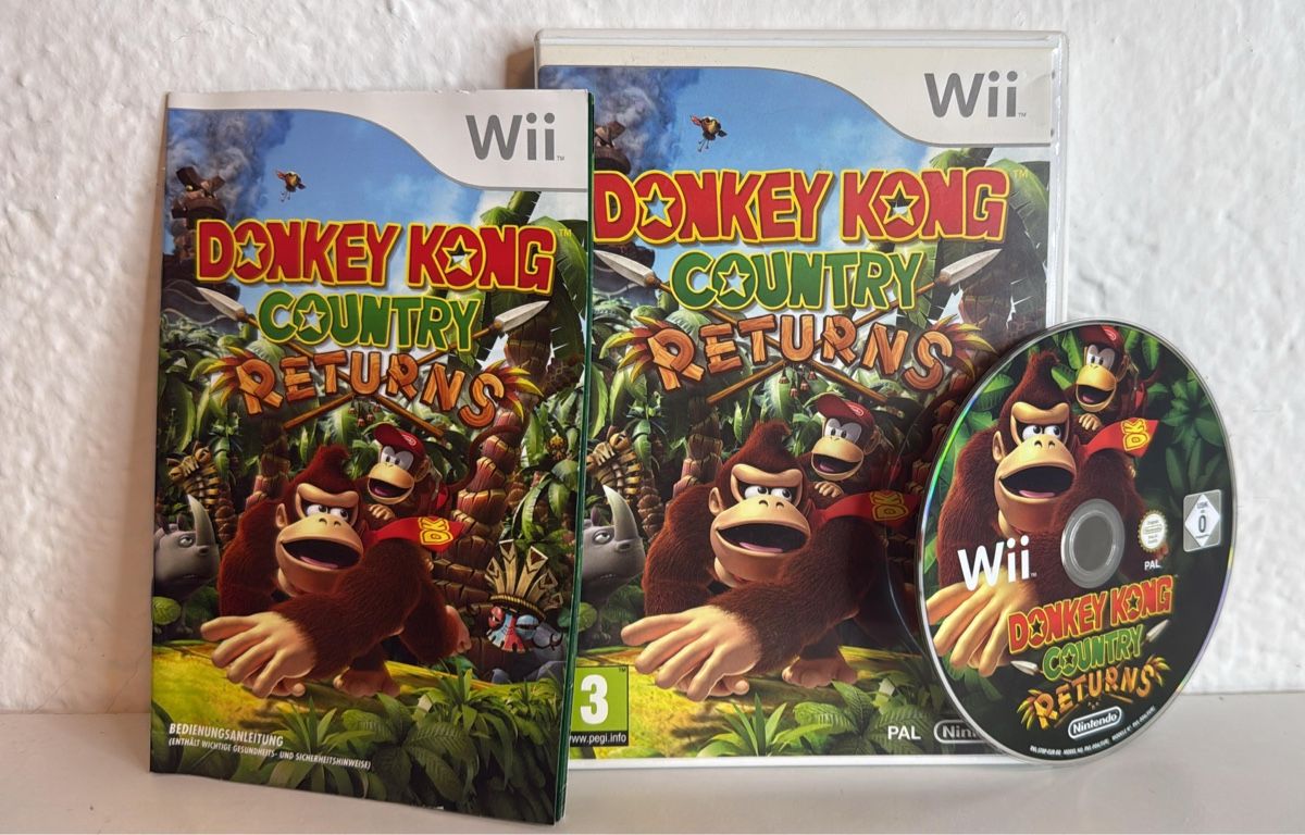 Nintendo Giochi: Donkey Kong Country Returns - Nintendo Wii Game – Usato da Ehrendingen venduto da bubulence