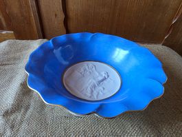 Porzellan Schale Schüssel mit Stuckatur - Limoges France
