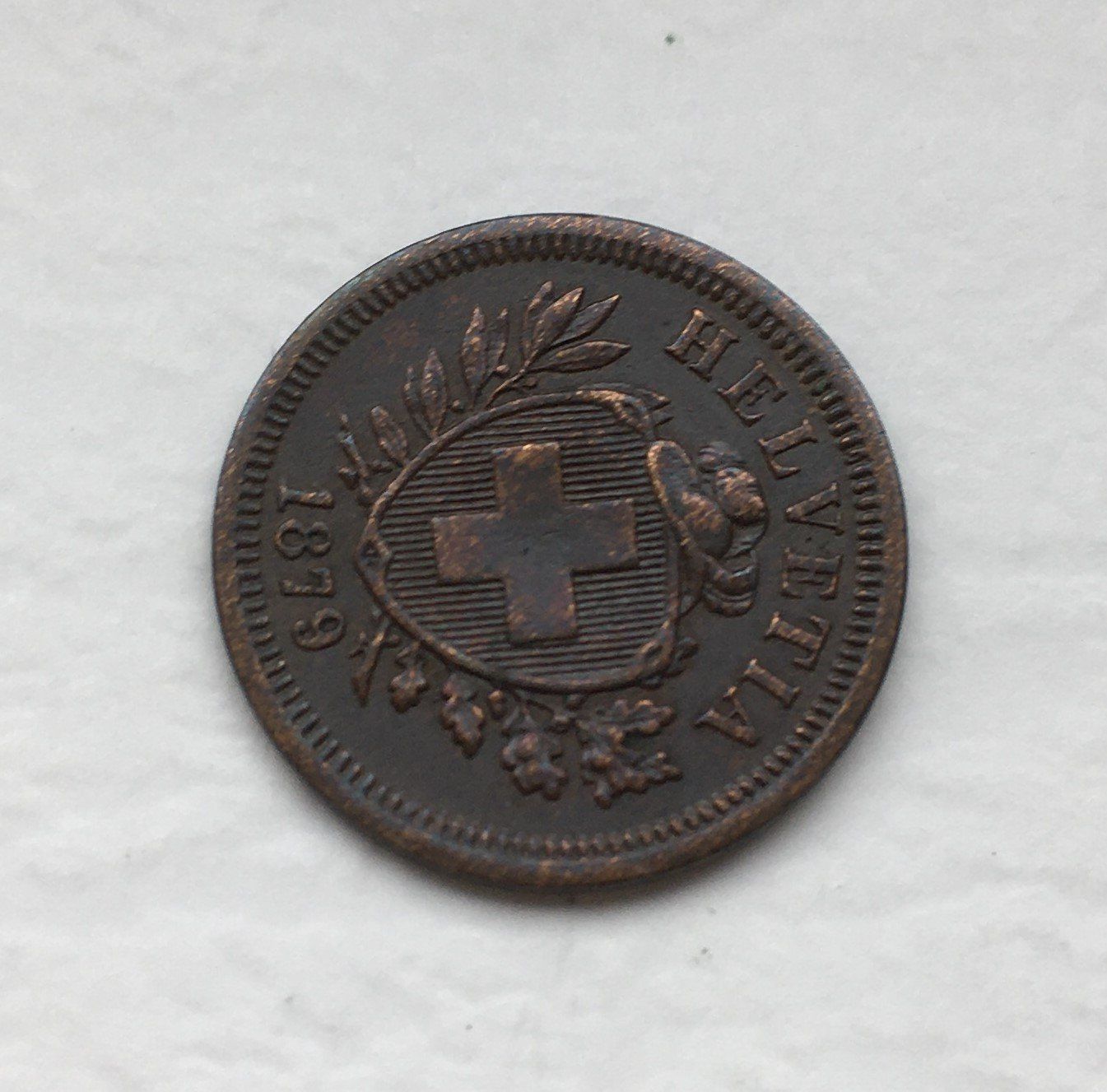 Tutti le monete: 1879 1 Rappen vz+ – Usato da Kirchberg SG venduto da Zenhad69 1