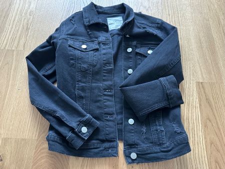 Jeansjacke Tally Weijl schwarz Grösse 34