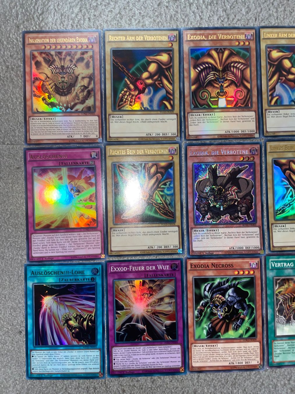 Yugioh Carte collezionabili: YuGiOh Top Exodia Set! – Nuovo (secondo la descrizione) da Altstätten SG venduto da ChangeMaker 1
