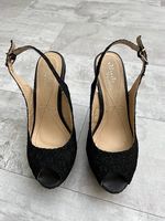 Plateau Schuhe / High heels Schwarz
