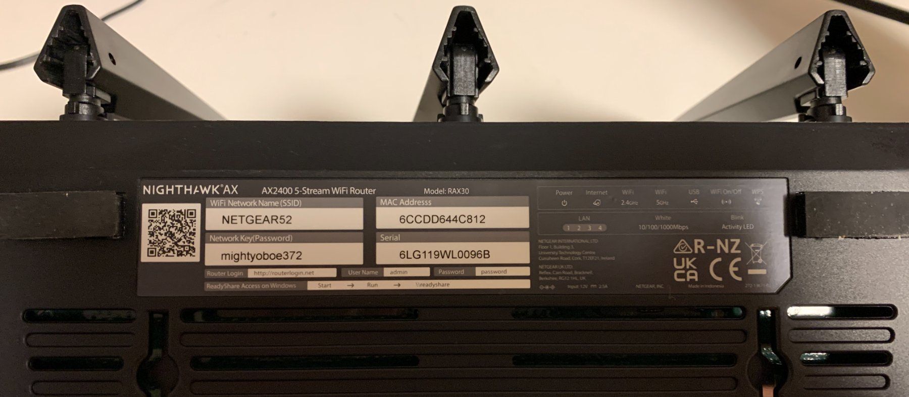 Netgear Modem & Router: Netgear Nighthawk RAX30 (AX2400) – Usato da Chapelle (Glâne) venduto da Lochinver 2