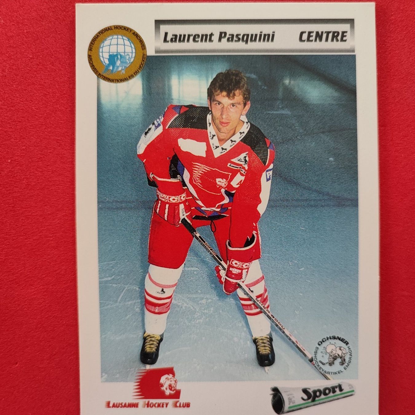 Sammelbilder & Trading cards: Laurent Pasquini - HC LAUSANNE - 1993/94 – Gebraucht aus Dübendorf von kb86_MOVIE