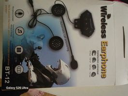 Motorrad Roller Helm Kopfhörer Wireless 