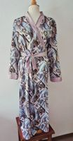 KIMONO MANTEL JACKE MORGENMANTEL S 36 SATIN TUNIKA NEU TOP
