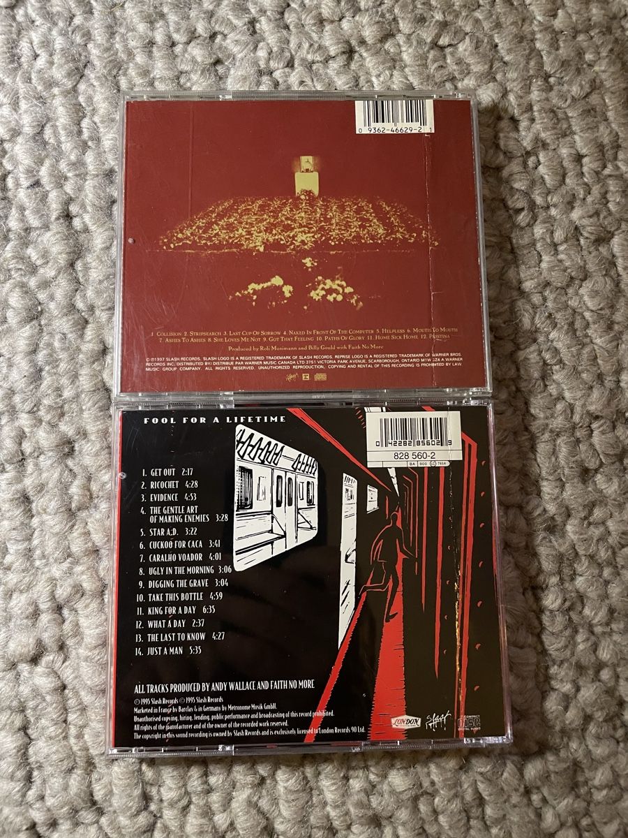 CD: 2x Faith No More – Usato da Reinach AG venduto da trigger7811 2