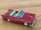 Tin Toys HAJI Tin Friction New Car & Boat Trailer mit Box -