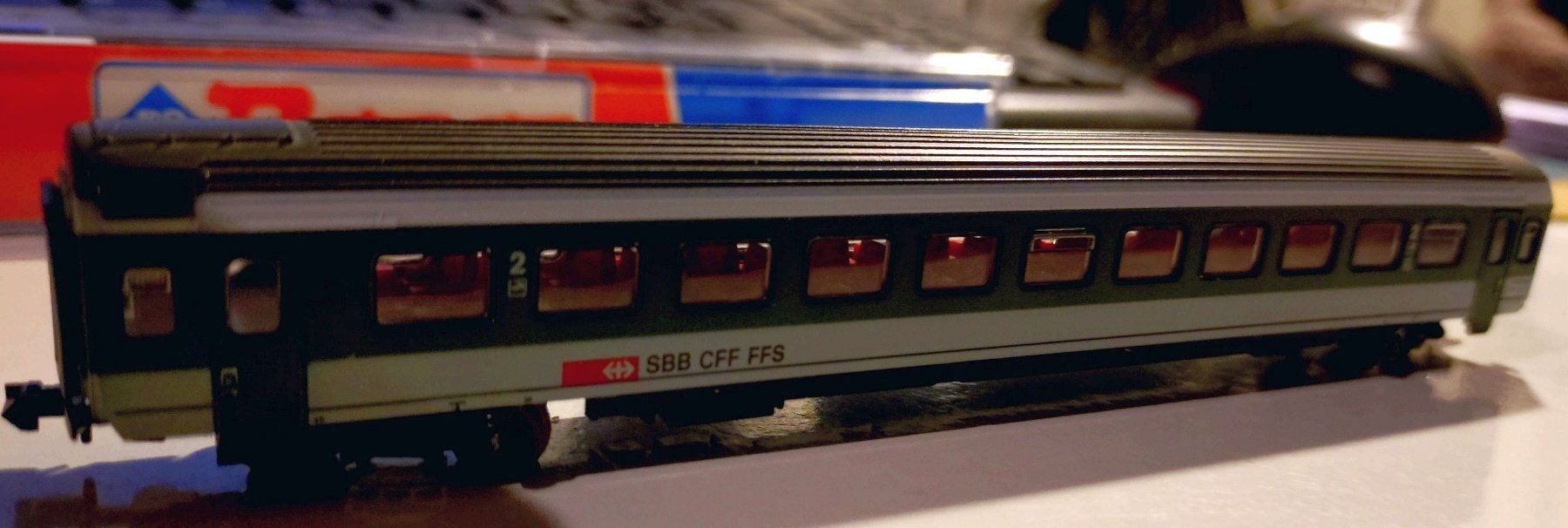 Roco Modellini di ferrovie: SBB IC Personenwagen – Nuovo e nell'imballaggio originale da Winterthur venduto da Buchs0
