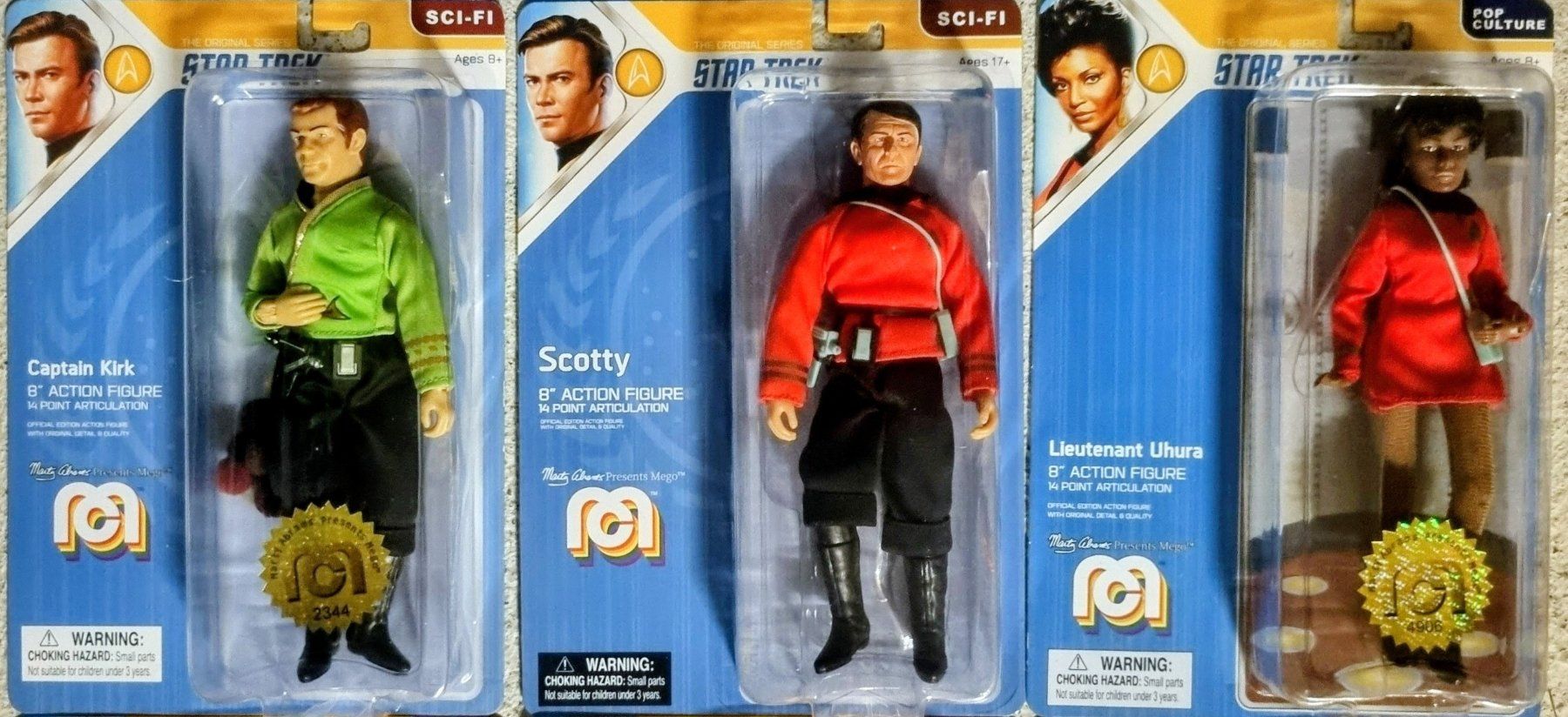 Statuette: Star Trek Mego Figuren 9 Stück – Nuovo (secondo la descrizione) da Ormalingen venduto da Funtoys 2