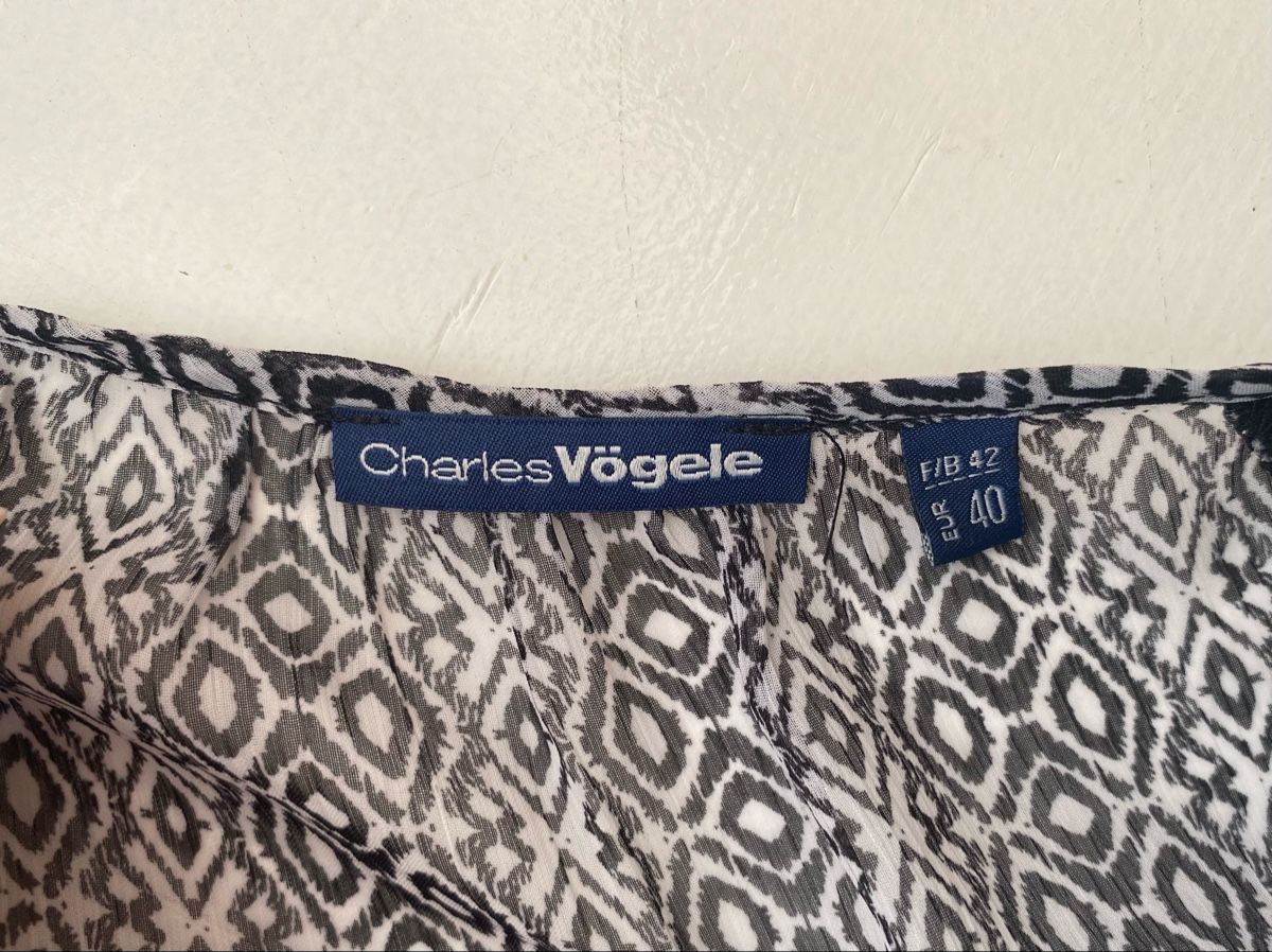 Blusen: Tunika Bluse Schwarz Weiss Grösse 40 – Gebraucht aus Hausen AG von corinne_g 3