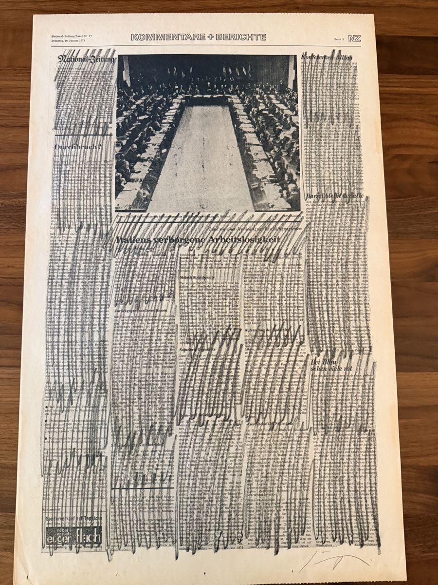 Grafica & Litografie: Alfonso Hüppi - Offsetdruck handsigniert – Usato da Solothurn venduto da NUVICO 3