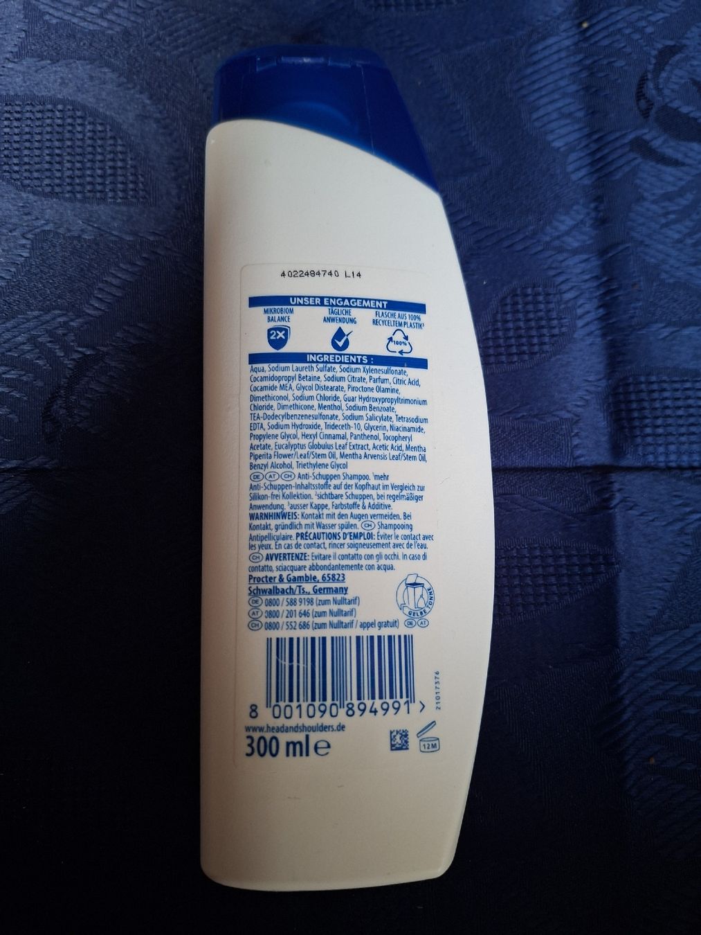 Haarpflegeprodukte: Head & Shoulders juckende Kopfhaut Shampoo 400ml – Neu (gemäss Beschreibung) aus Marbach LU von antanarivo 1