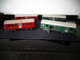 4 SBB Wagen Lot