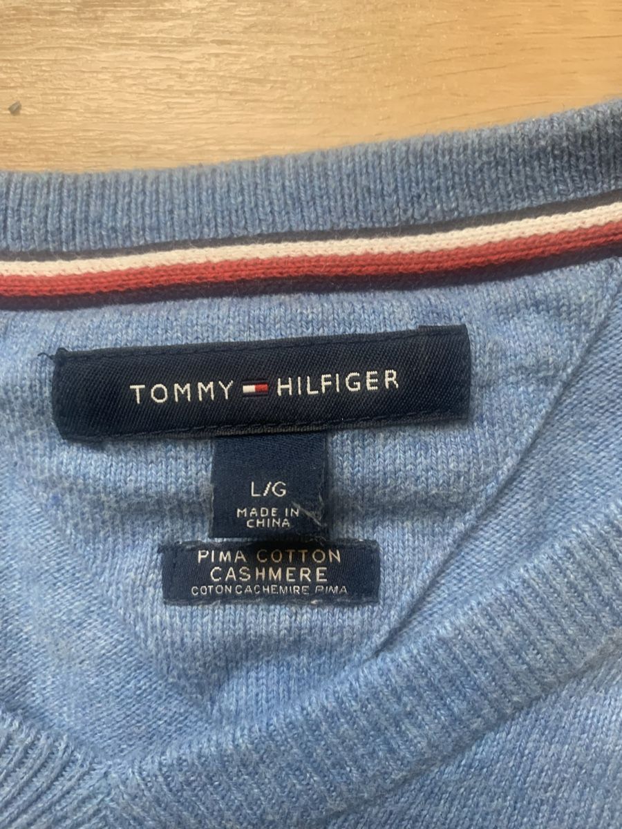 Tommy Hilfiger Maglioni & Felpe: Tommy Hilfiger Pullover, Grösse L, Cashmere – Usato da Münchenstein venduto da Alpinevintage 1