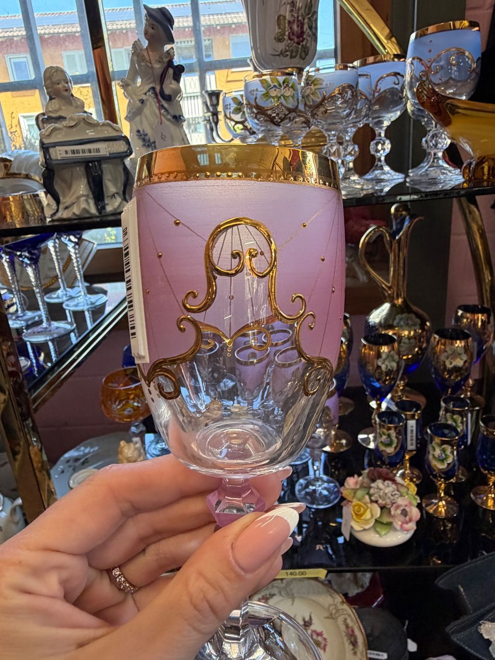Bicchieri: Rosa Gläser für Wein – Usato da Zürich venduto da SecondhandZurich 1