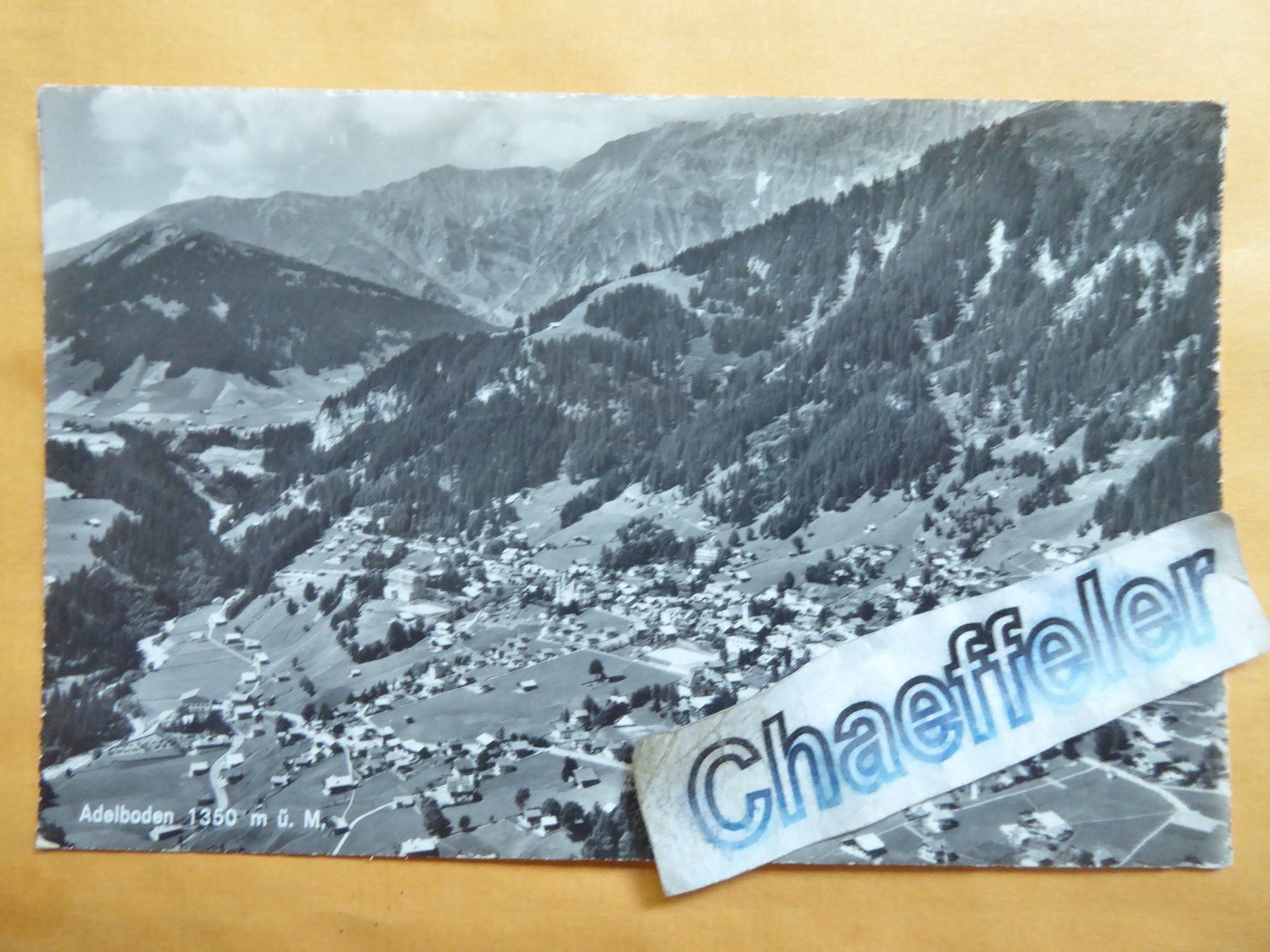 Cartoline postali: 1961 Adelboden – Usato da Zürich venduto da Chaeffeler