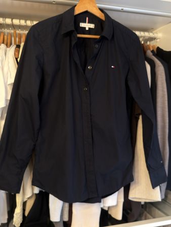Tommy Hilfiger Hemd 38 Navy blau 
