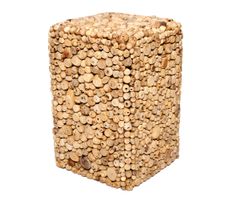 Treibholz Hocker 45 x 30 x 30 cm Beistelltisch Wurzelholz