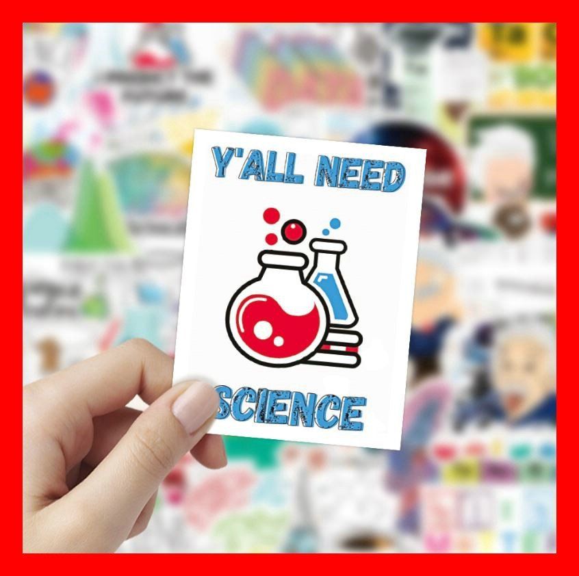 Sticker: Wissenschaft Science Einstein Physik Fun 50 tlg Stickerset – Nuovo e nell'imballaggio originale da Dättlikon venduto da easythings