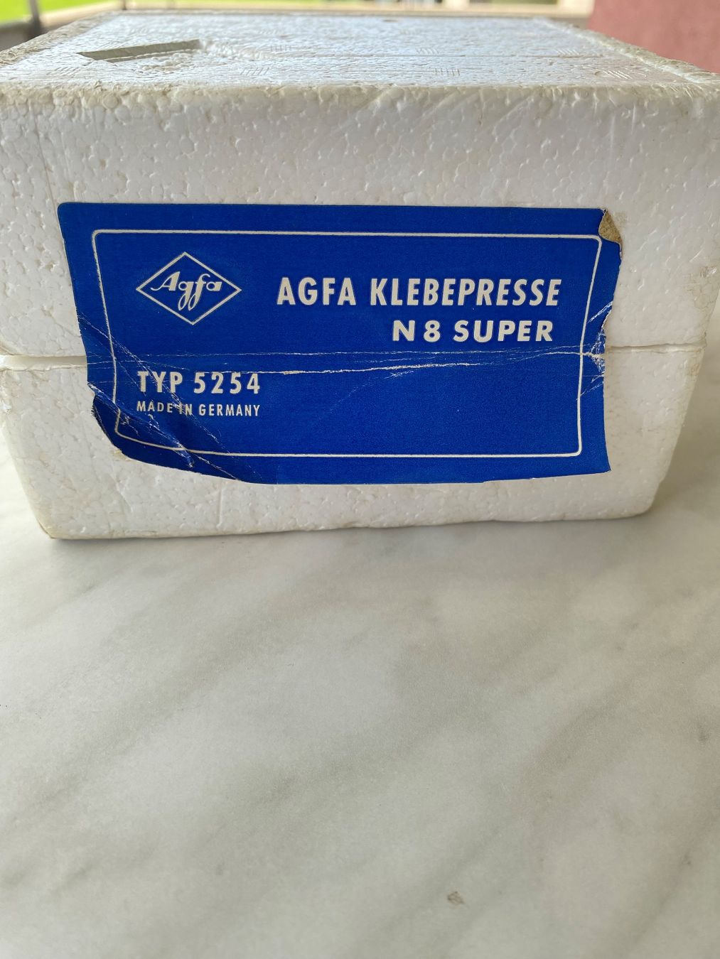 Laboratorio & Camera oscura: AGFA Klebepresse N8 Super Typ 5254 – Usato da Galgenen venduto da wuschel_11 4