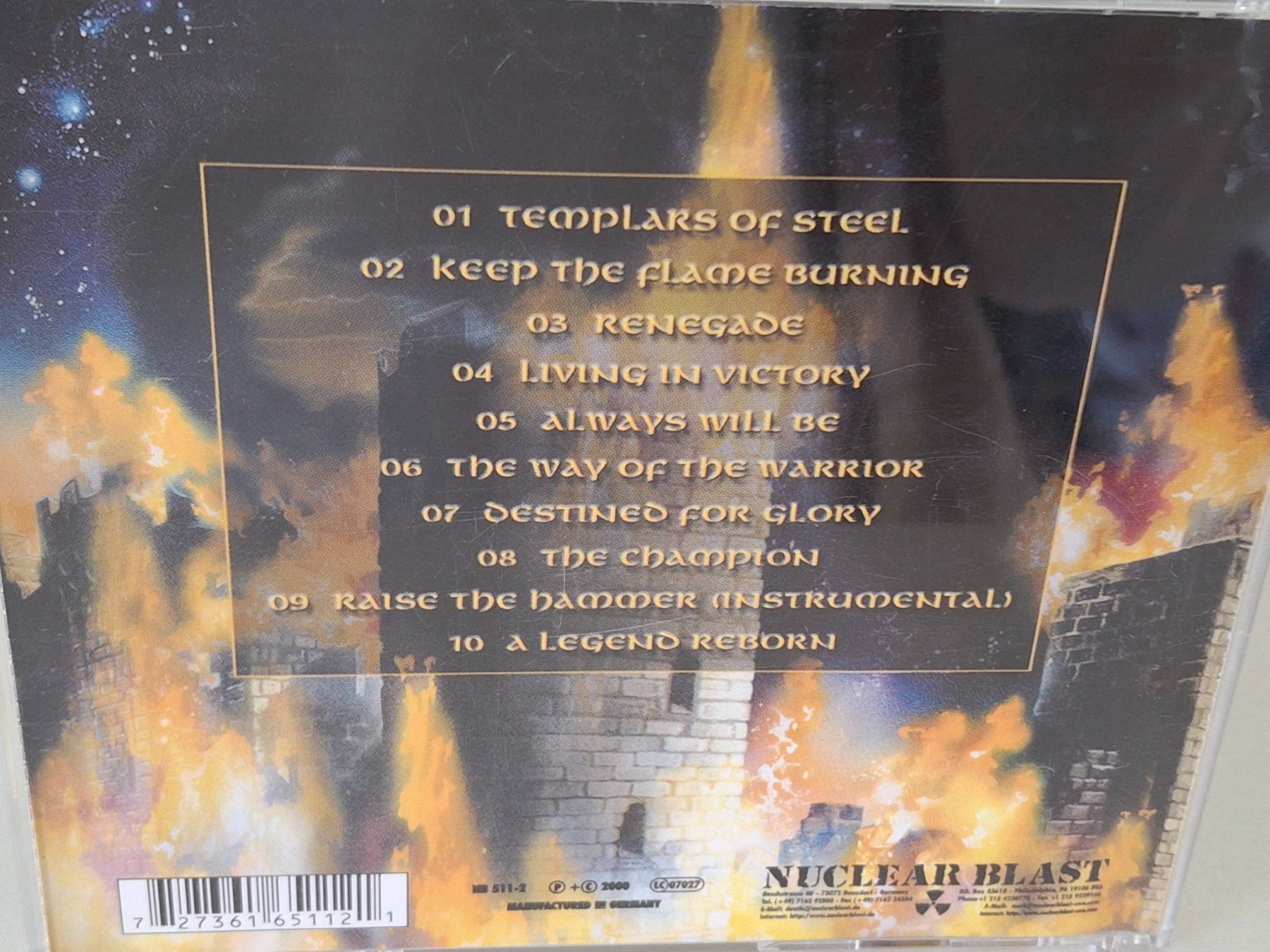 CDs: CD Hammerfall - Renegade ! – Gebraucht aus Aarberg von Jackup1 1
