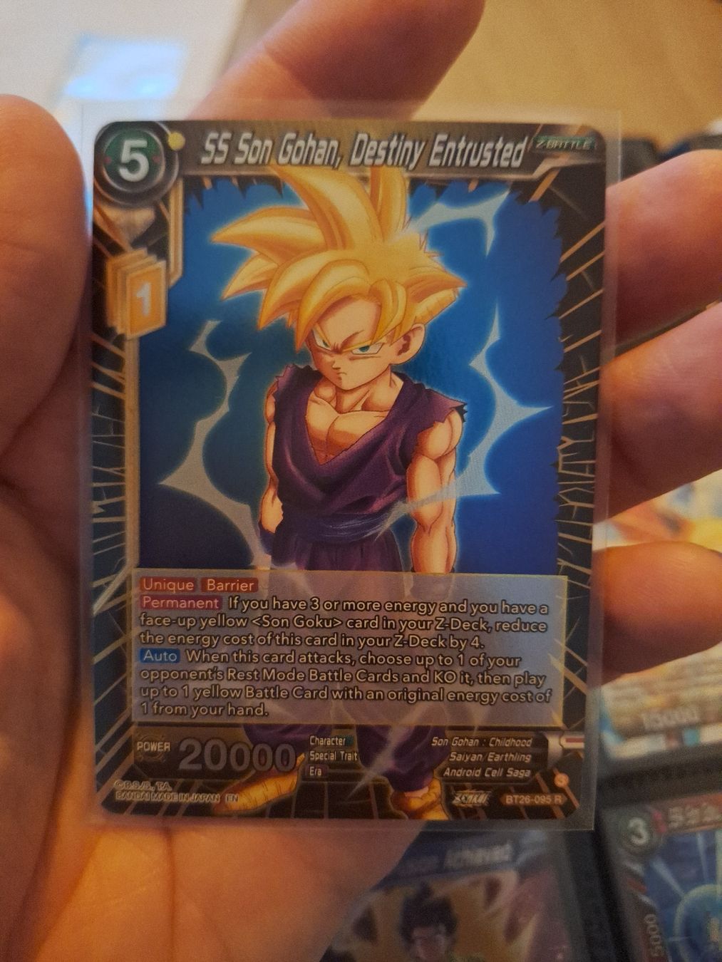 Bandai Sammelbilder & Trading cards: SS Son Gohan Destiny Entrusted  – Neu (gemäss Beschreibung) aus Zürich von Grendi_Cards