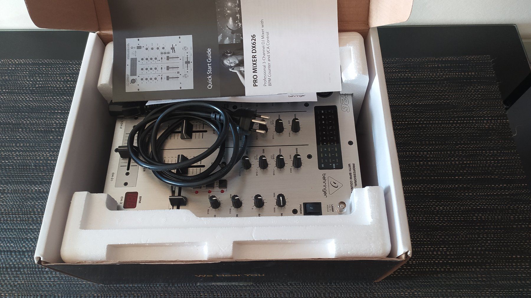 Console di mixaggio: DJ Mixer Behringer Pro Mixer DX626 – Nuovo e nell'imballaggio originale da Dübendorf venduto da Thomfloh 3