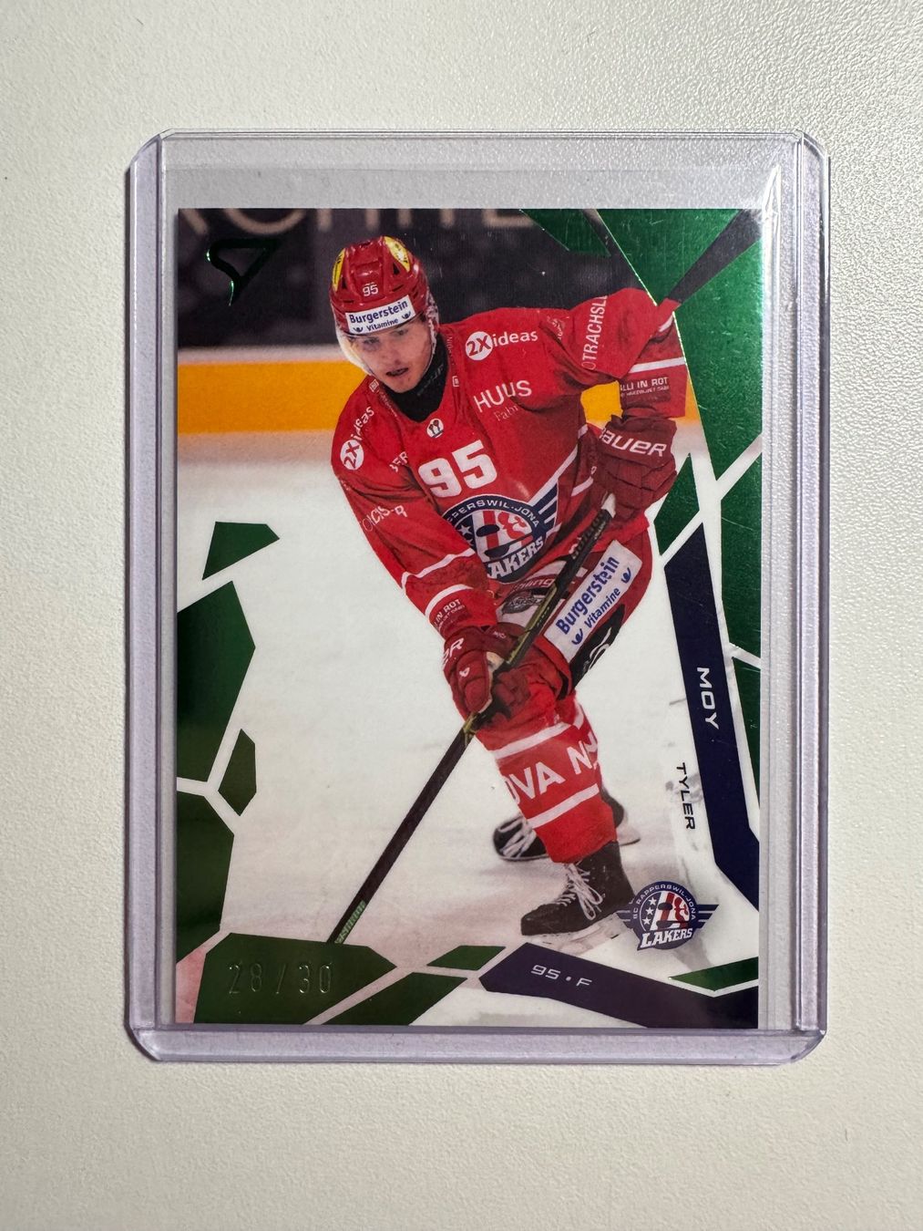 Sportzoo Carte collezionabili: SportZoo Tyler Moy /30 – Usato da Cham venduto da mcbTCG