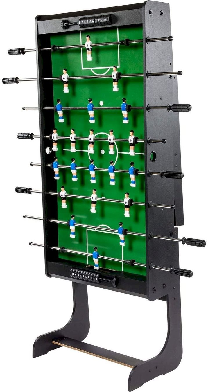 Spiele: GAMESPLANET Tischfussball klappbar black – Neu und originalverpackt aus Bottighofen von zaap 2
