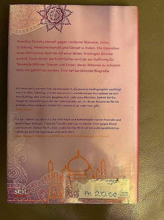 Bücher: Liebe ohne Grenzen - Pranitha Timothy – Gebraucht aus Eschlikon TG von Farewell01 1