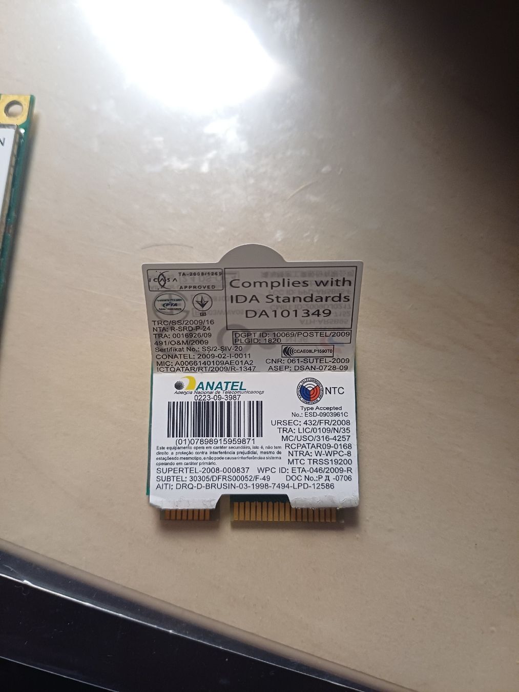 Laufwerke & Adapter: Atheros AR5B95 WiFi Card used – Gebraucht aus Schlieren von bec_hqx5 1