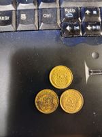 3 pièces de 50 centimes, 1931,1939,1941, France, bon état!