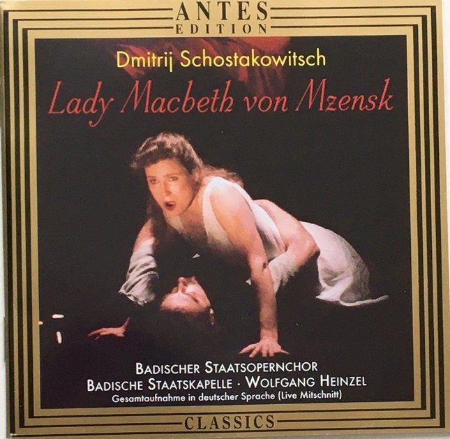 CD: Schostakowitsch - Lady Macbeth von Mzensk – Usato da Grüningen venduto da azulamarillo