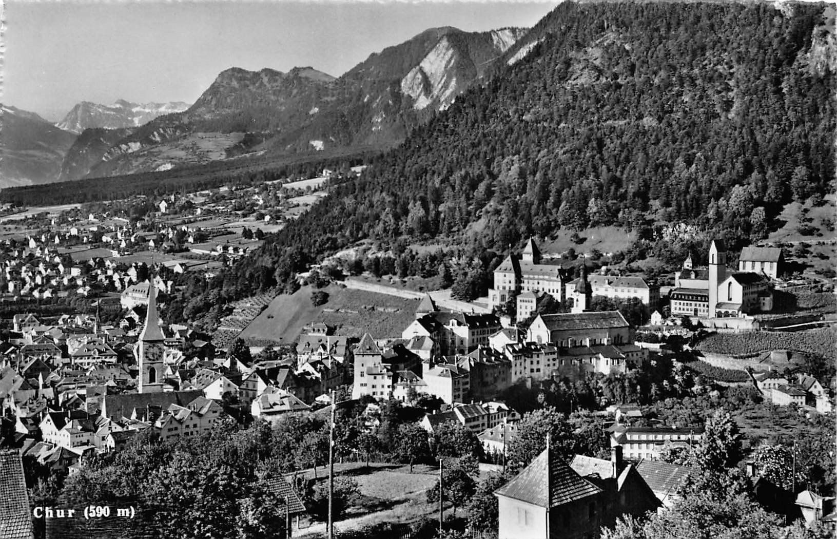 Cartoline postali: 2x Chur – Usato da Ottikon b.Kemptth. venduto da Neptun1974
