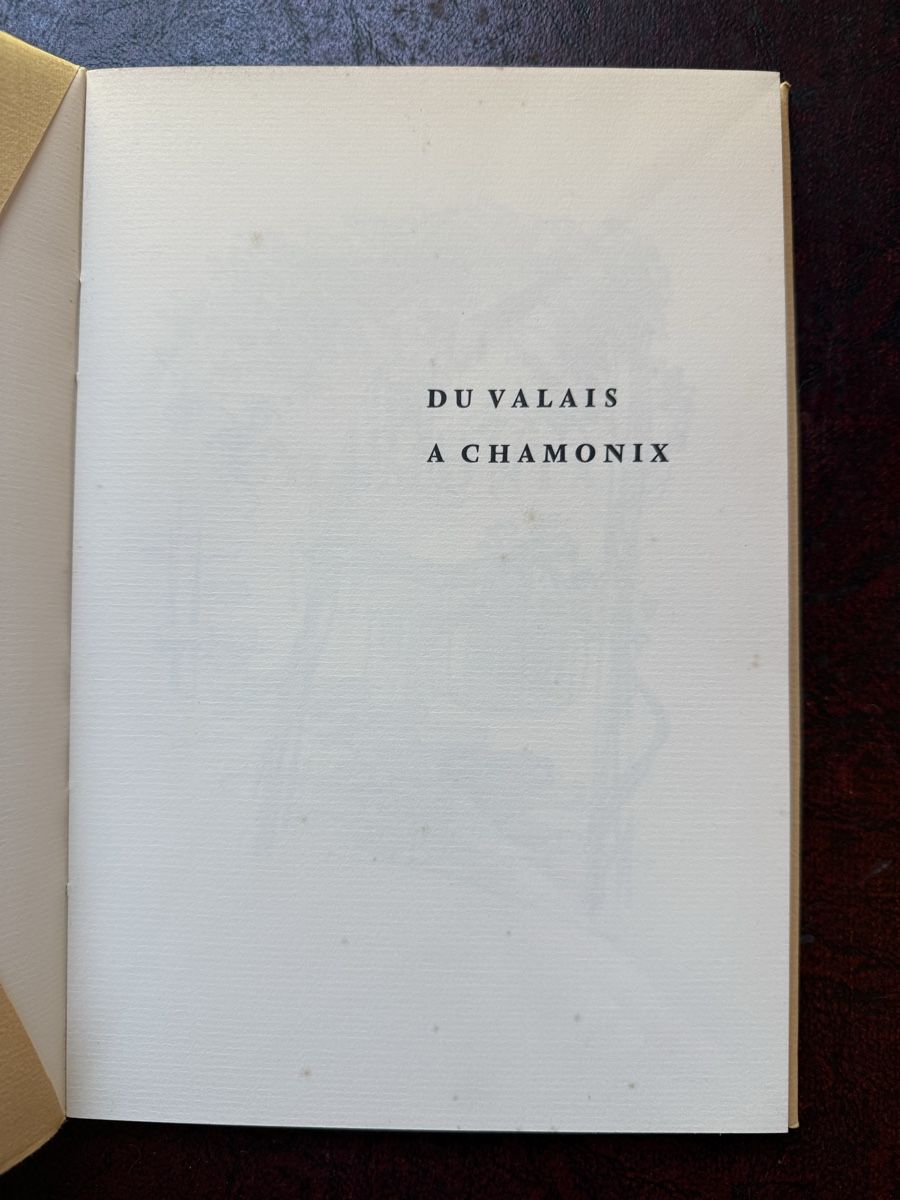 Livres: Du Valais à Chamonix - Chemin de fer Martigny-Châtelard – D'occasion à Fribourg par Ardoffel 1