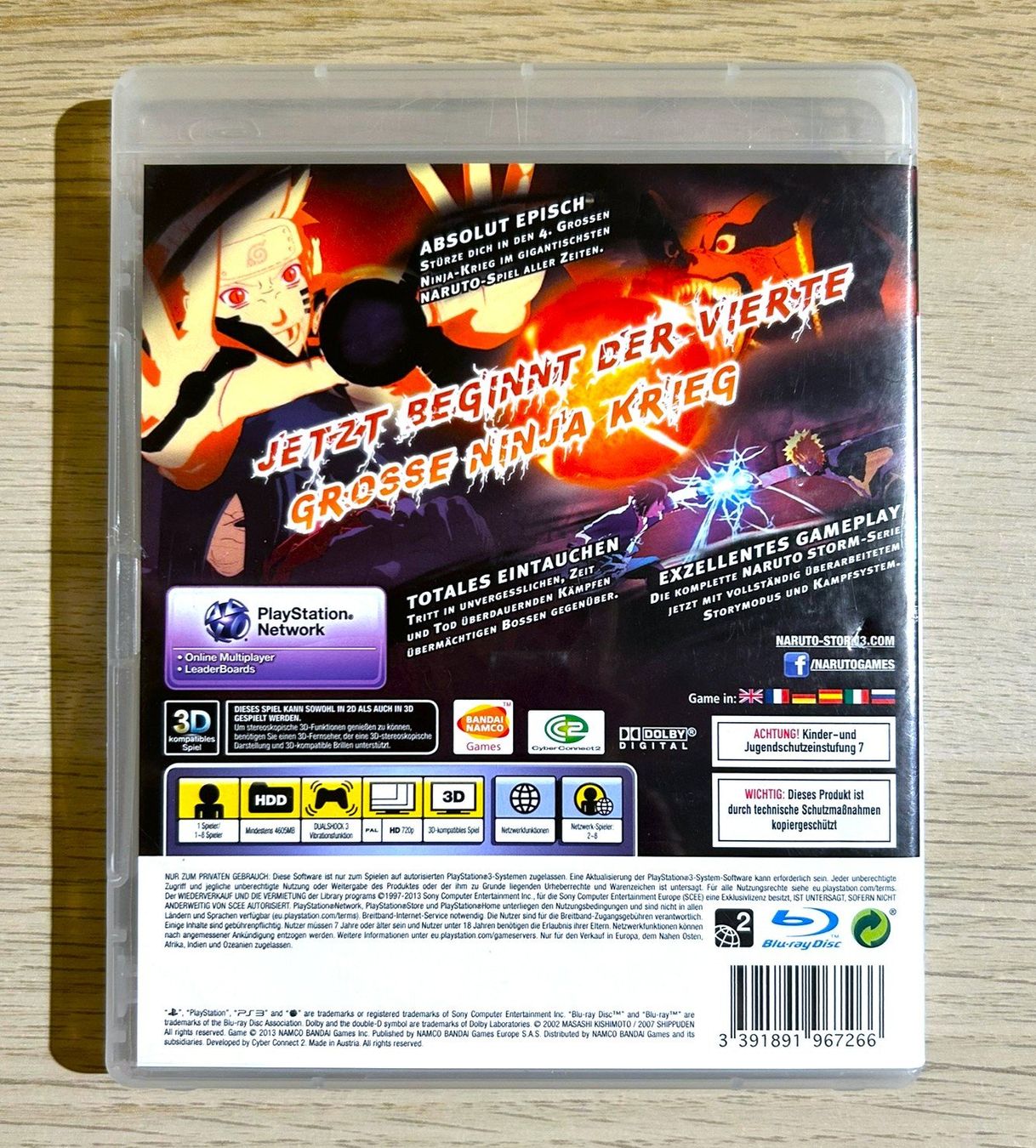 Bandai Giochi: Naruto Shippuden Ultimate Ninja Storm 3 PS3 – Usato da St. Gallen venduto da Alpine.Arcade 1