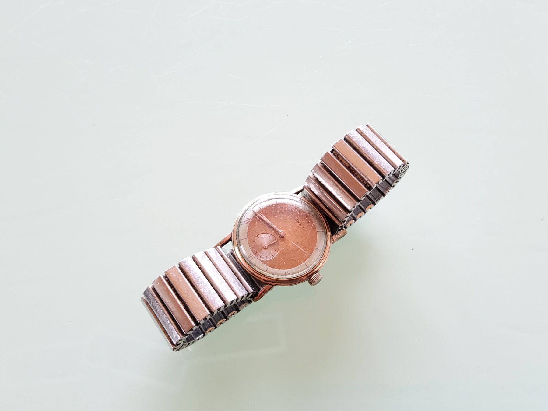 Uhren: Montre mécanique Consul  – Gebraucht aus Malleray von Broc-Mo 1