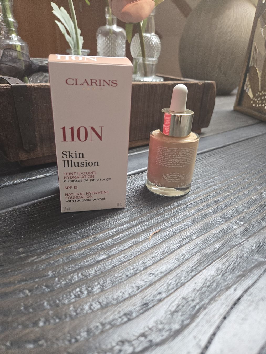 Clarins Make-up: Clarins Skin Illusion Foundation 110N – Nuovo e nell'imballaggio originale da Mühlethal venduto da bididas