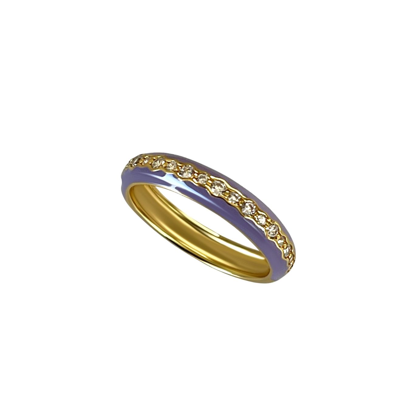 Ringe: 925 Silber Ring Slim violett  Gr. 54 – Neu und originalverpackt aus Fahrweid von Vivikiu