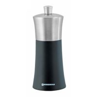 SWISSMAR Pfeffermühle TORRE black-Inox 15cm (Ref.47)