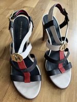 Tommy Hilfiger Sandalen, Echtleder, Grösse 39, neuwertig
