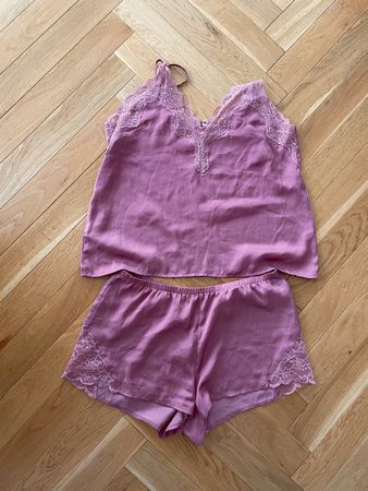 H&M Satin Nachtwäsche Gr. S/M