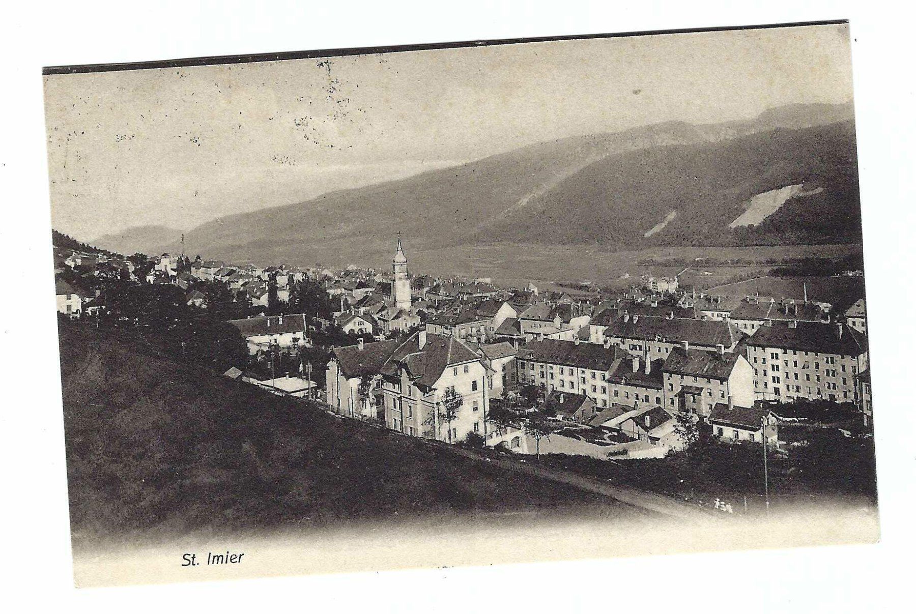 Tutti i francobolli: Stabstempel St. Imier 1910 hu – Usato da Aarau venduto da fussball-fussball 1